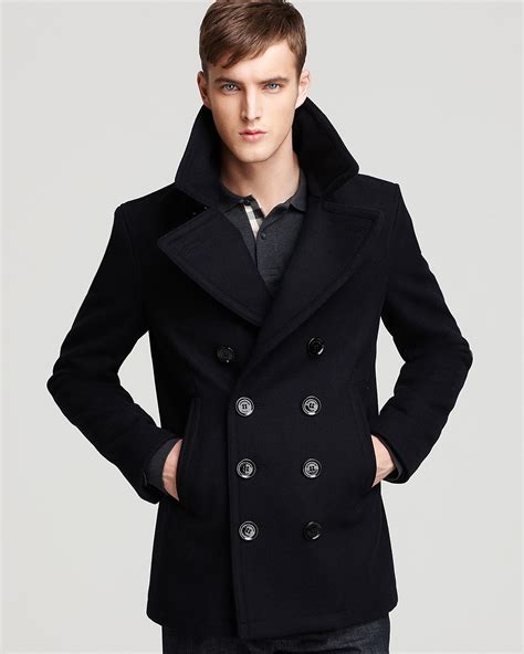 burberry pea coat ladies|burberry pea coats men.